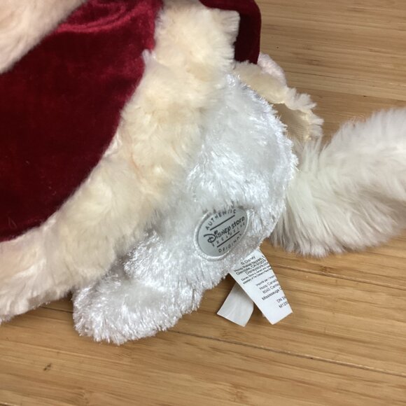 Disney Store Christmas Marie Plush Stuffed Animal - Picture 5 of 12